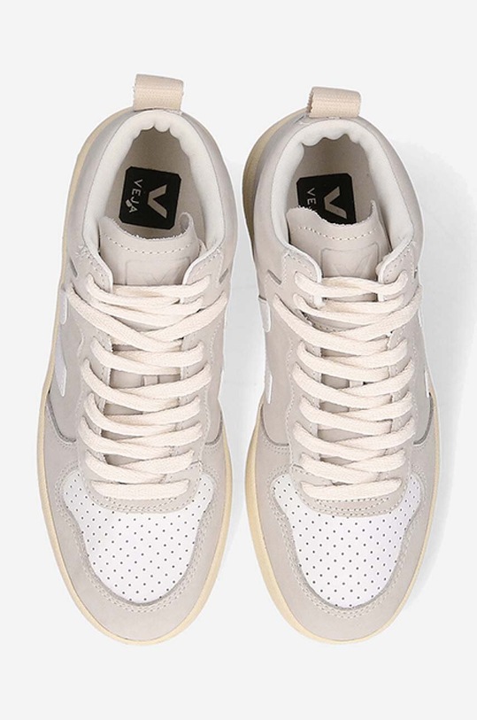 Δερμάτινα αθλητικά παπούτσια Veja V-15 Nubuck μπεζ VQ132815