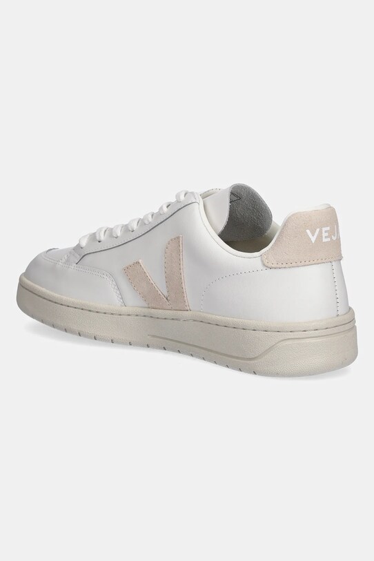 Încălțăminte Veja sneakers din piele Leather V-12 XD0202335A alb