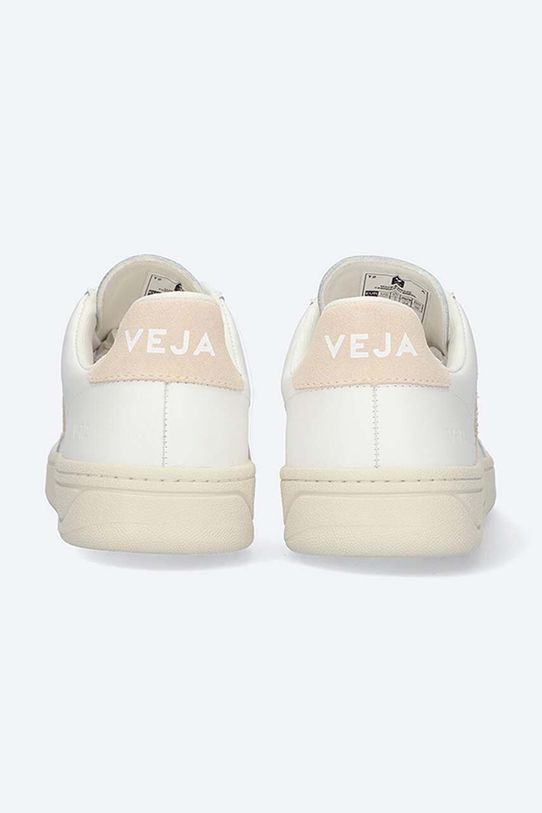 Кожени маратонки Veja V-12 Leather XD0202335A бял