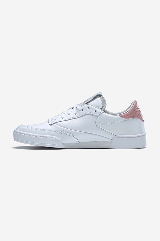 Obuv Kožené tenisky Reebok Classic Club C Clean GZ2237 biela