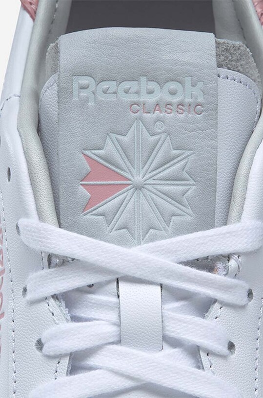 Кожаные кроссовки Reebok Classic Club C Clean GZ2237 белый
