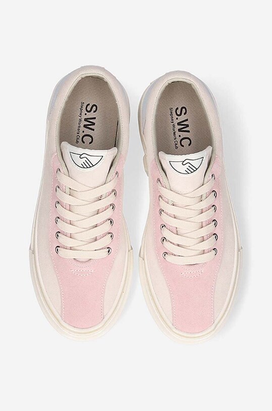 Stepney Workers Club sneakersy zamszowe Dellow Suede beżowy YB01355