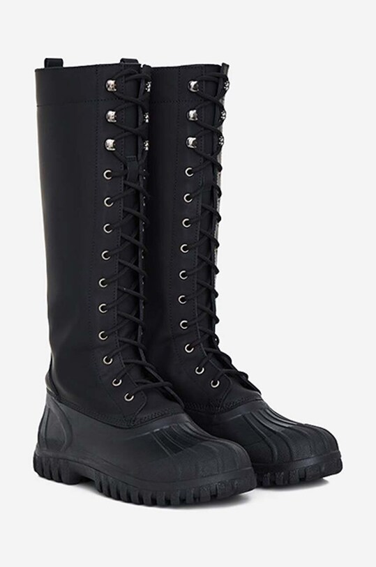 Vysoké čižmy Rains x Diemme Anatra Alto High Boot 2058 BLACK čierna 2058.BLACK