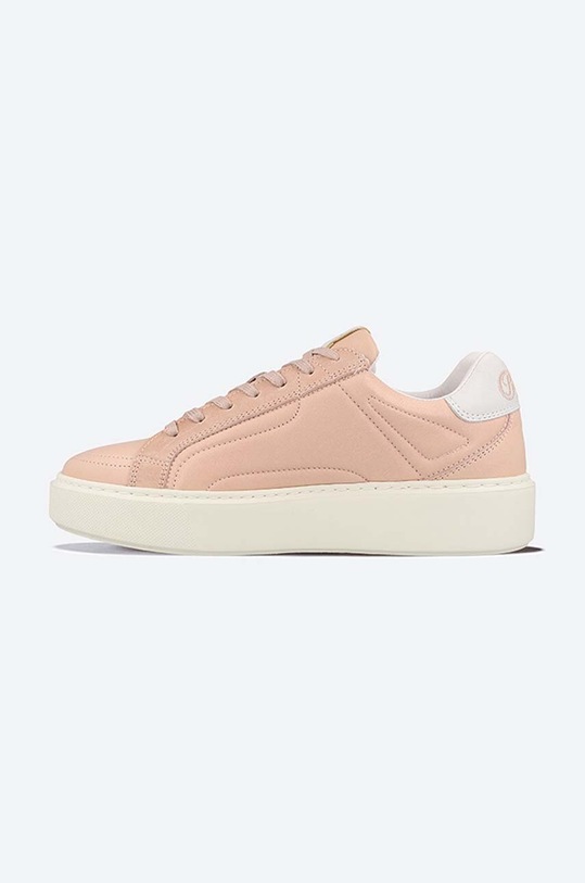Încălțăminte Buffalo sneakers din piele 1530224.LPNK roz