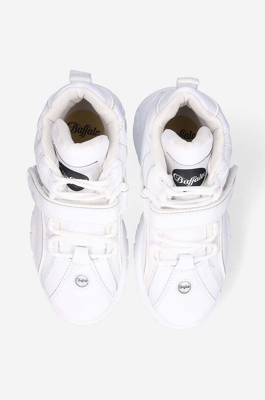 Buffalo sneakersy skórzane 1348-14 2.0 biały 1534107.WHT