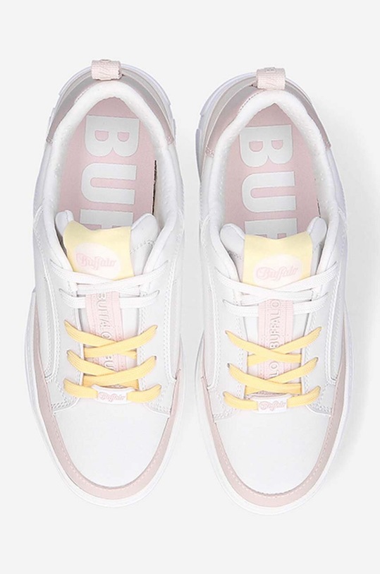 Buffalo sneakers alb 1630673.WHT