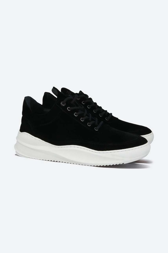 Filling Pieces sneakersy Low Top Sky Velvet czarny 25527611861