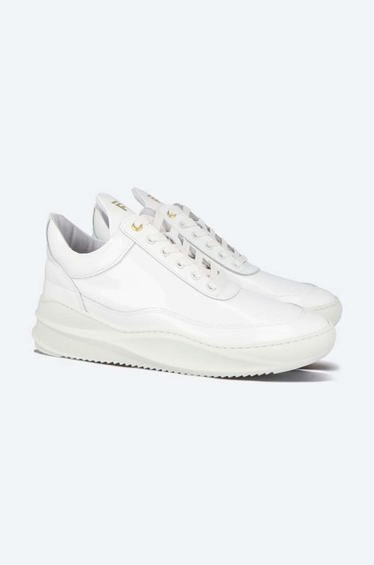 Filling Pieces sneakers din piele Low top Sky Shine alb 25528301901