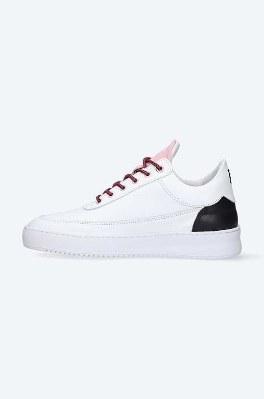 Shoes Filling Pieces leather sneakers Low Eva Mix 51325071937 white