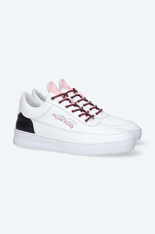 Filling Pieces sneakers din piele Low Eva Mix 51325071937 alb