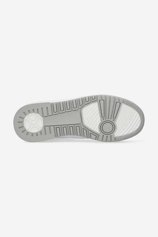 Kožené tenisky Filling Pieces Mid Ace Spin 55333491975 biela AA00