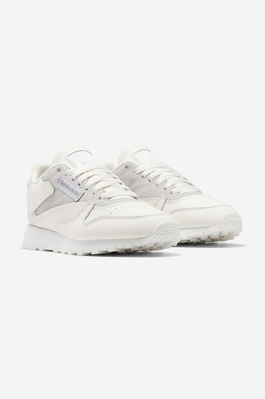Кожаные кроссовки Reebok Classic Classic Leather белый GX6201