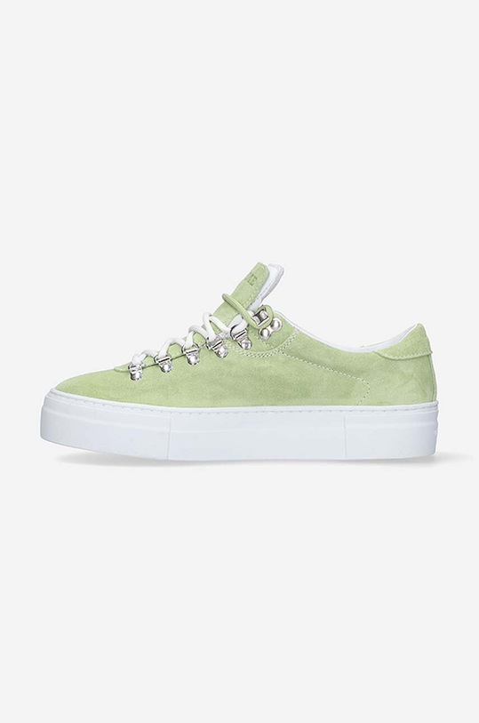 Shoes Diemme suede sneakers Marostica DI2201ML10 green