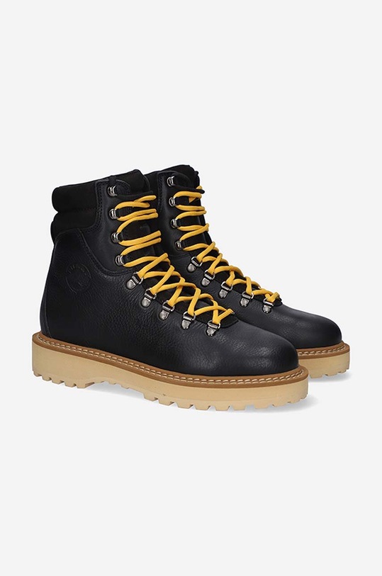 Diemme leather biker boots Monfumo Due DI2207MF04 black
