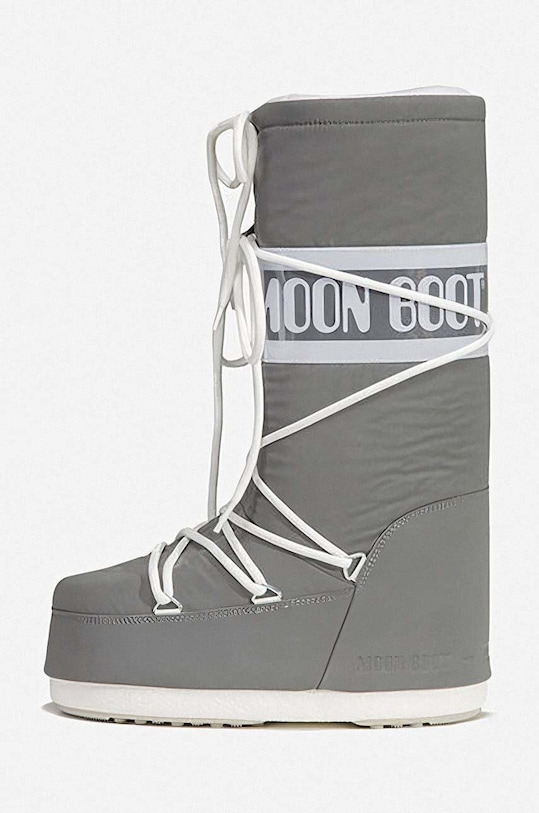 Moon Boot śniegowce Classic Reflex srebrny 14027200