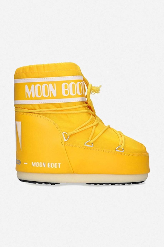 Moon Boot snow boots textile yellow 14093400