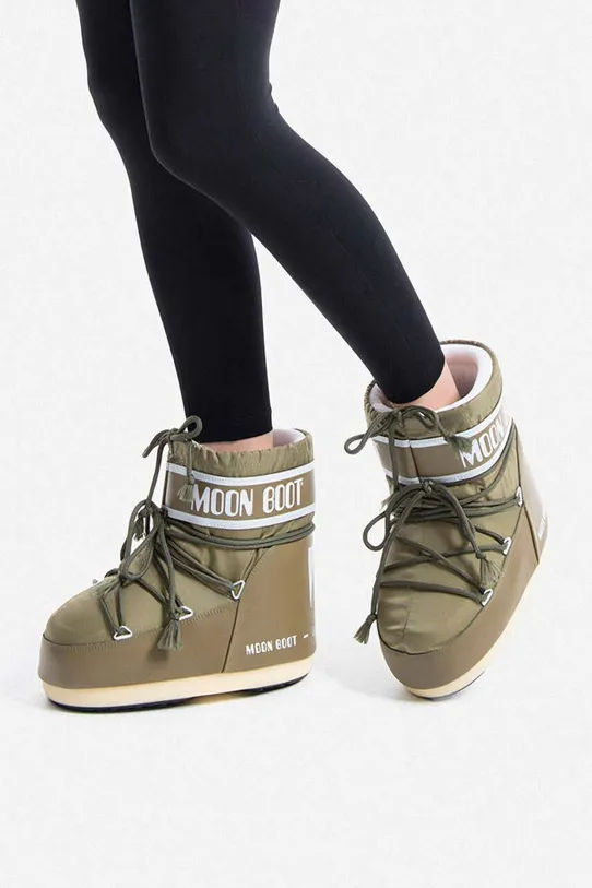 Moon Boot śniegowce Classic Low 2 14093400 zielony AA00