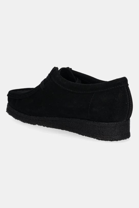 Încălțăminte Clarks Originals mocasini din piele intoarsa 26155522 negru