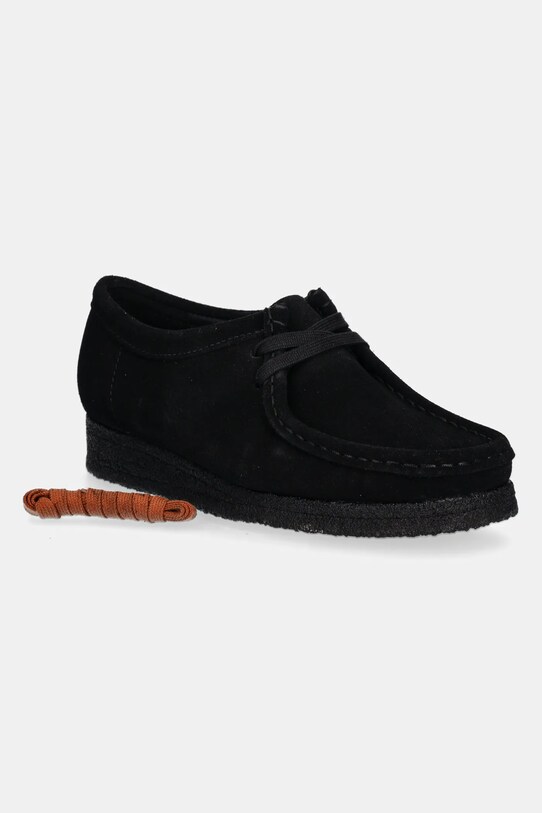 Clarks Originals mokasyny zamszowe 26155522 czarny