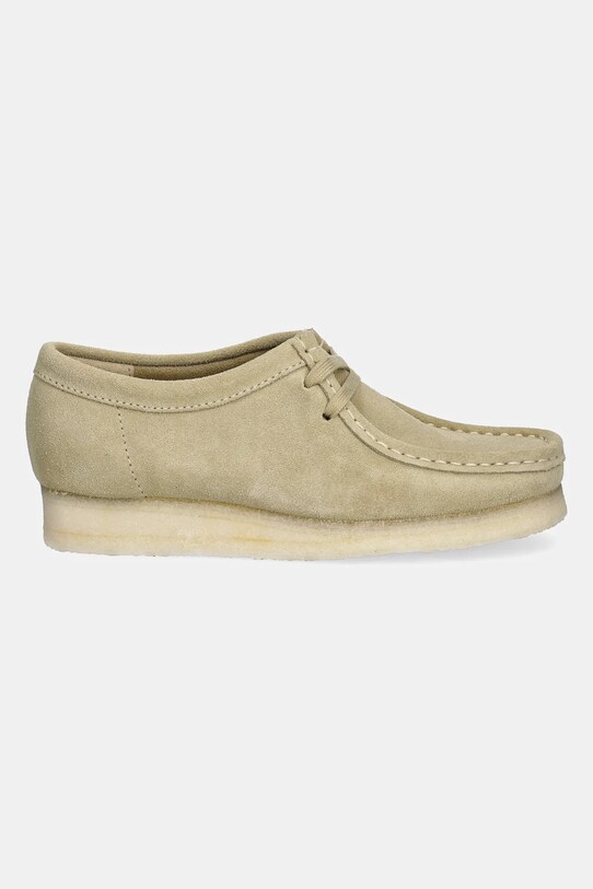 Μοκασίνια σουέτ Clarks Originals 26155545 πράσινο AA00