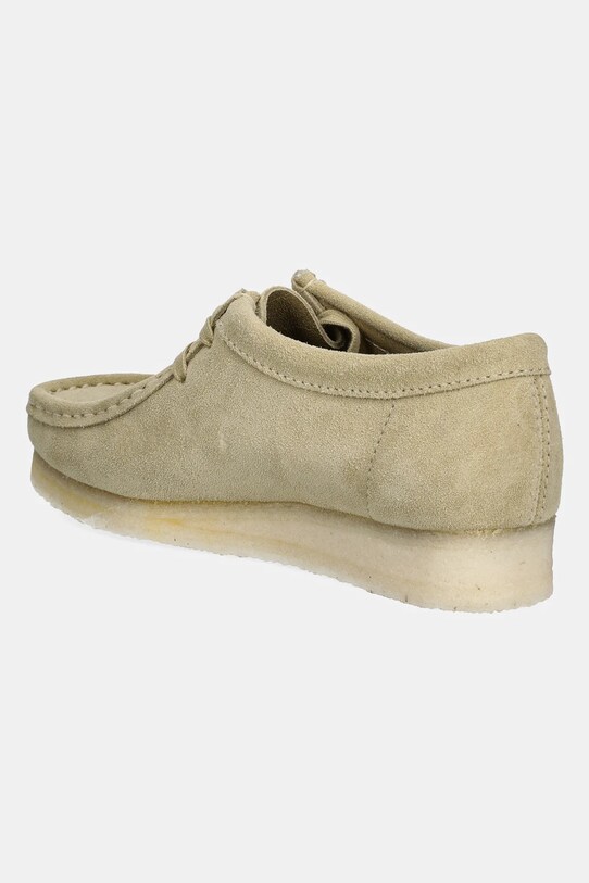 Încălțăminte Clarks Originals mocasini din piele intoarsa 26155545 verde