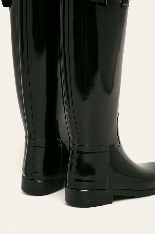 Hunter - Kalosze Original Refined Gloss czarny WFT1071RGL.BLK