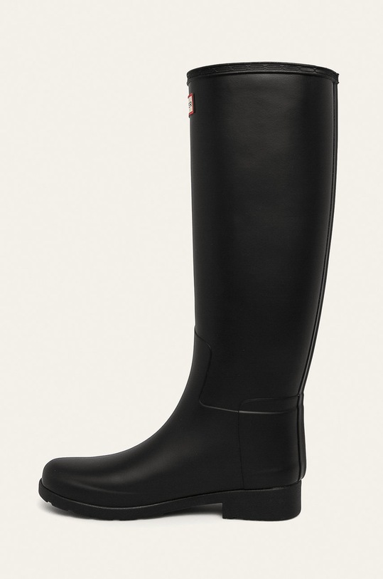 Obuwie Hunter - Kalosze Original Refined WFT1071RMA.BLK czarny