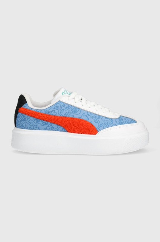 Puma sneakers Oslo Maja Mr Doodle textile white 375791.01