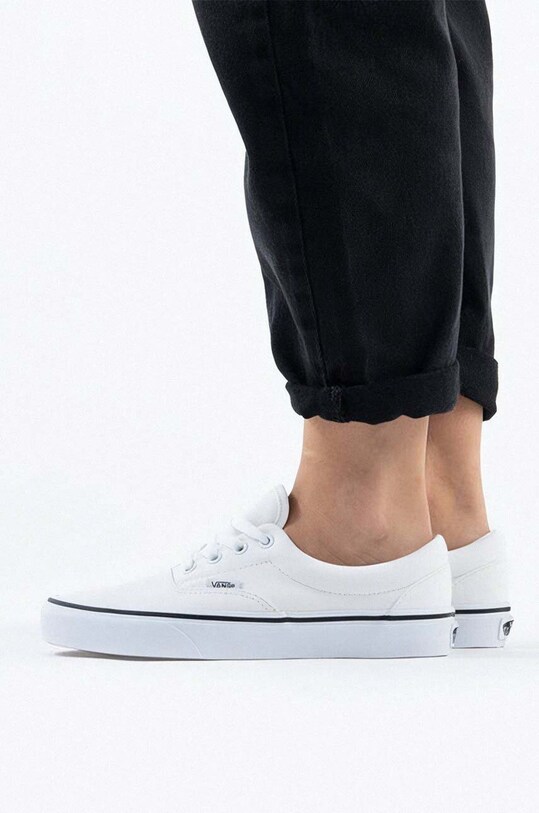 Vans scarpe da ginnastica Era flat bianco VN000EWZW00