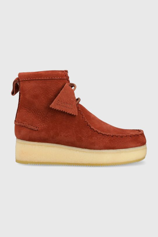 Clarks Originals mocasini din piele întoarsă Wallabee Craft