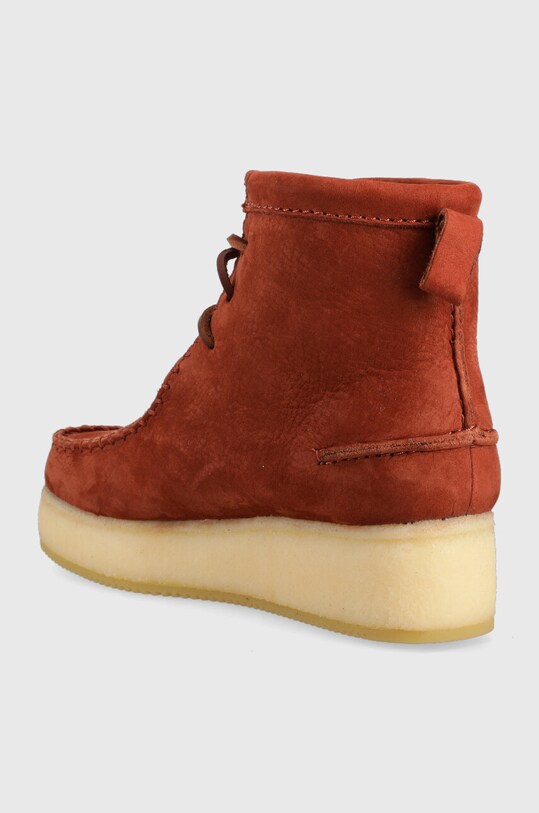 Shoes Clarks suede loafers Wallabee Craft 26163275 red