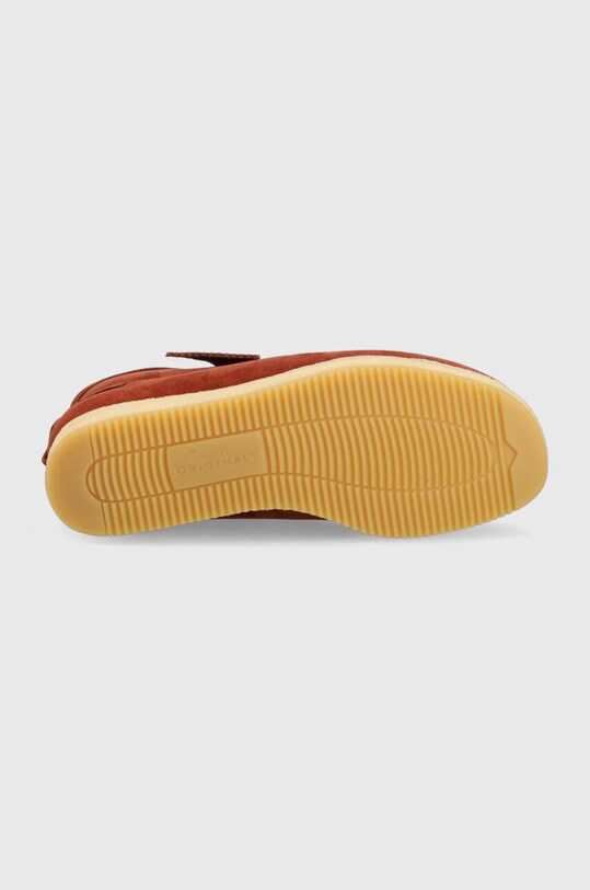 Clarks suede loafers Wallabee Craft 26163275 red