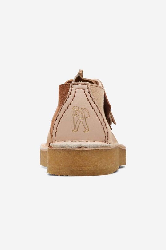 Obuwie Clarks Originals półbuty zamszowe Desert Trek 26170137 brązowy