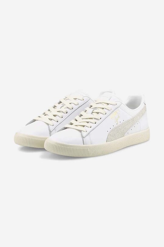 Puma leather sneakers Clyde Base white 390091.01