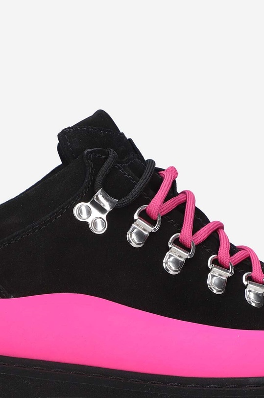 Diemme półbuty skórzane Roccia Basso DI23SPRBW czarny