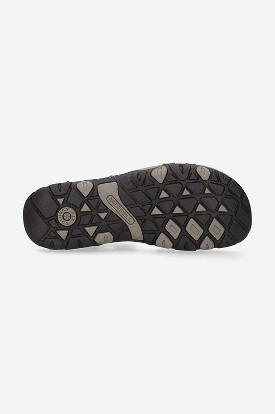 Обувки Кожени сандали Merrell J002684 черен