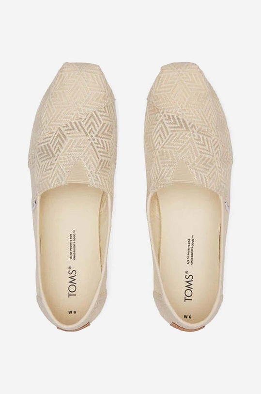 Obuwie Toms espadryle Toms Alpargata 10019679 NATURAL 10019679 beżowy