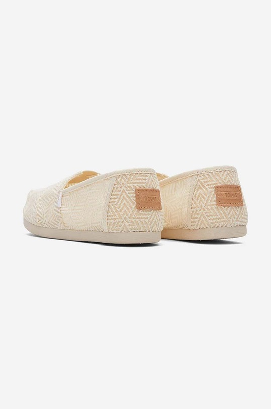 Toms espadryle Toms Alpargata 10019679 NATURAL beżowy 10019679