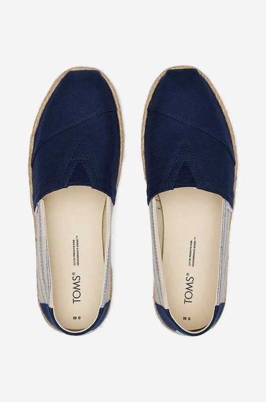 Toms espadryle Alpargata Rope granatowy 10019683