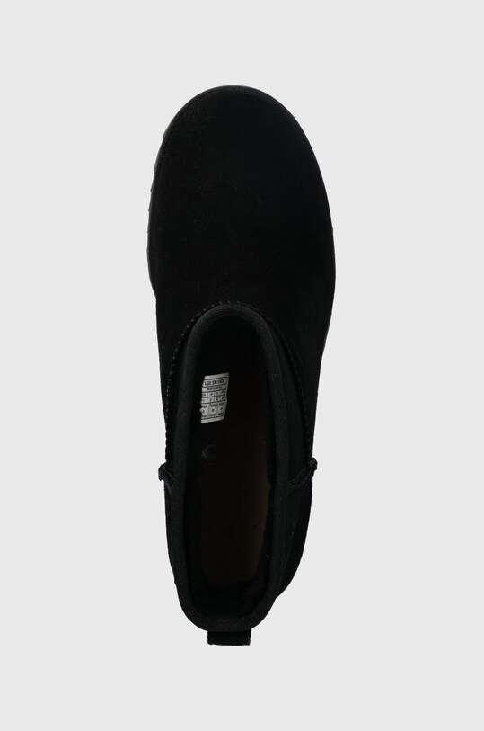 UGG botki zamszowe Classic Femme Mini czarny 1104609.BLK