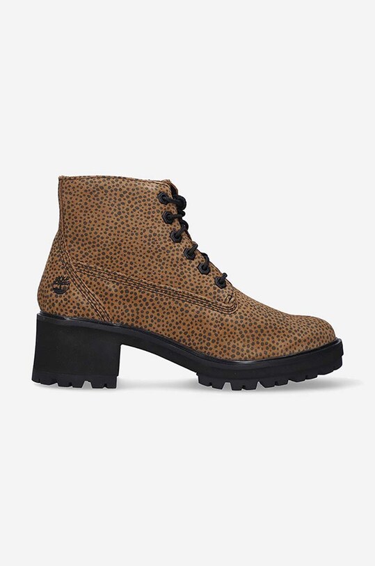 Замшеві черевики Timberland Kori Park 6 шнурівка коричневий A2KXW