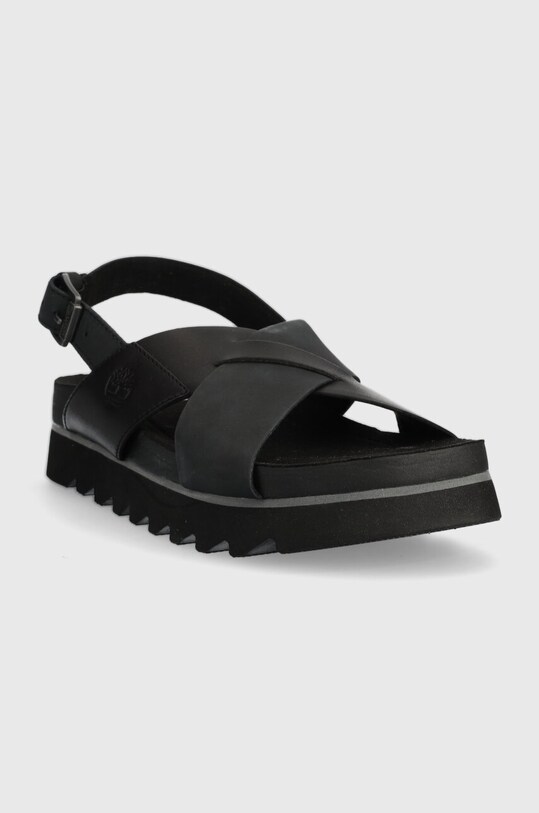 Timberland sandały skórzane Santamonica Sun Xband A23FE czarny AA00