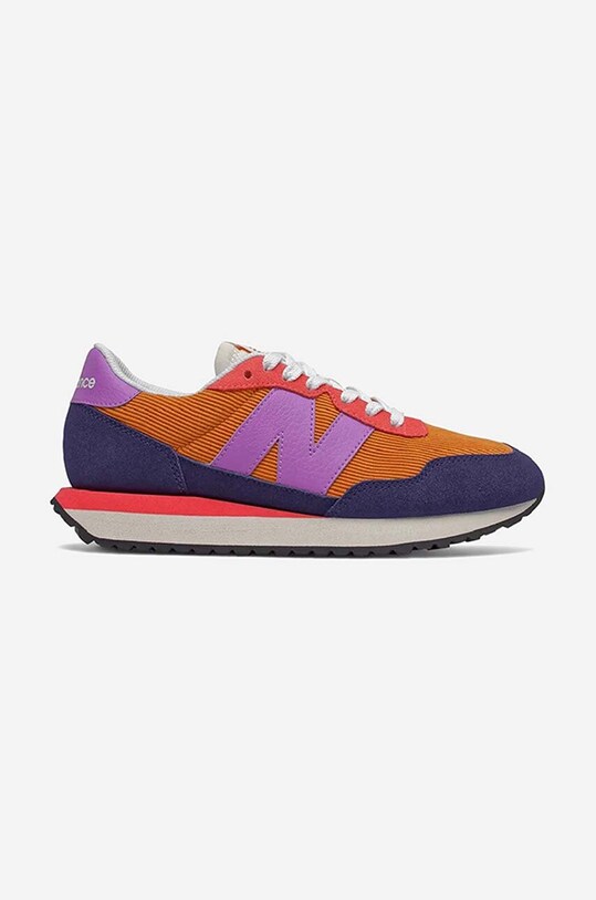 Tenisky New Balance semišová koža fialová WS237WT1