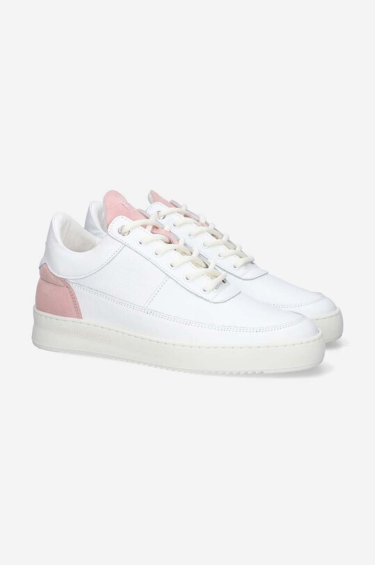Filling Pieces leather sneakers Low Eva Itaca white 51328882052