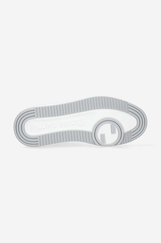 Filling Pieces sneakersy skórzane Low Top Bianco biały 10127793008