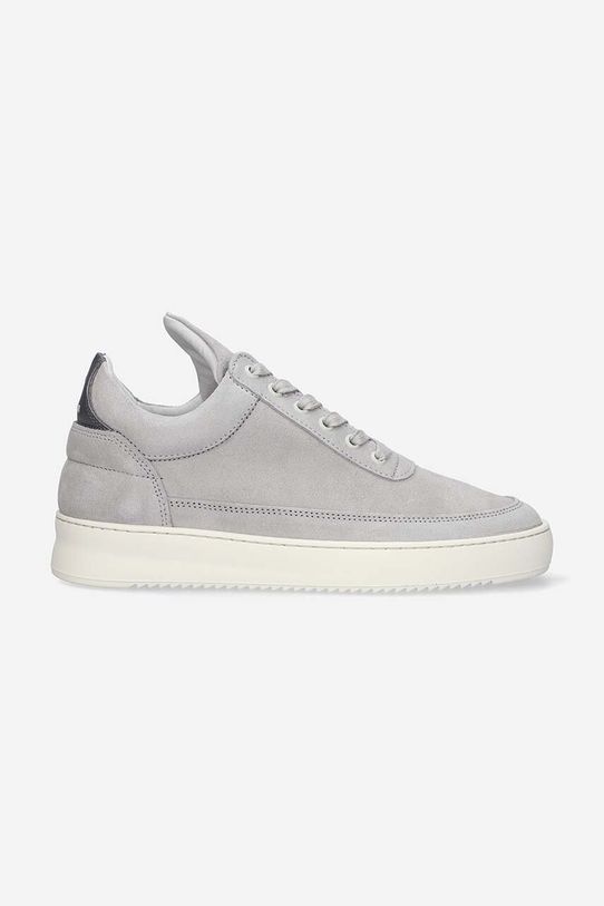 Filling Pieces sneakersy zamszowe Low Top Suede płaska szary 10122791878