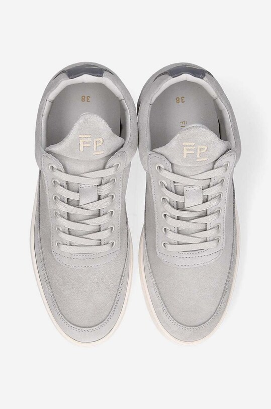 Замшевые кроссовки Filling Pieces Low Top Suede 10122791878 серый AA00