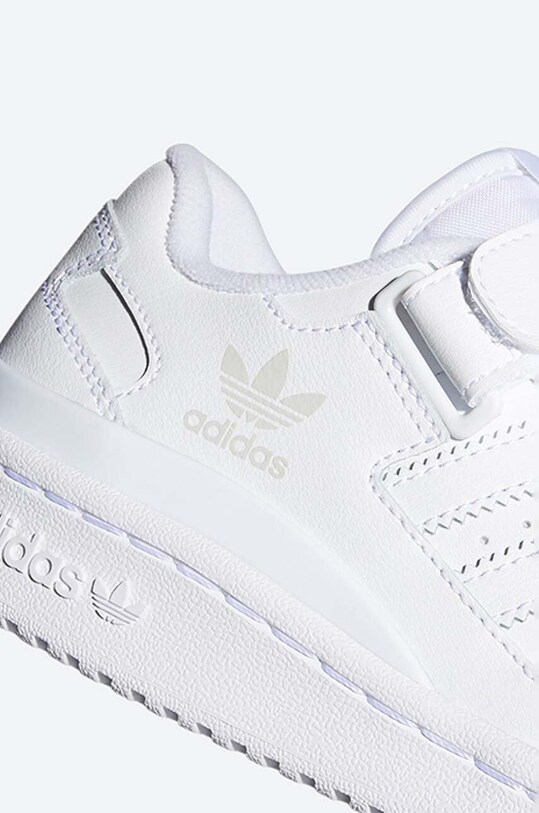adidas leather sneakers Forum Low J FY7973 FY7973 white