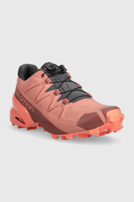 Salomon running shoes 413090 413090 orange AA00