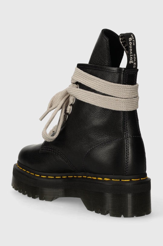 Shoes Dr. Martens leather biker boots x Rick Owens DW02B3802 black